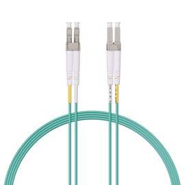 10Gtek OM3 Multimode Duplex LC/LC 10Gb 40Gb Fiber Optic Cable 50/125μm 2m