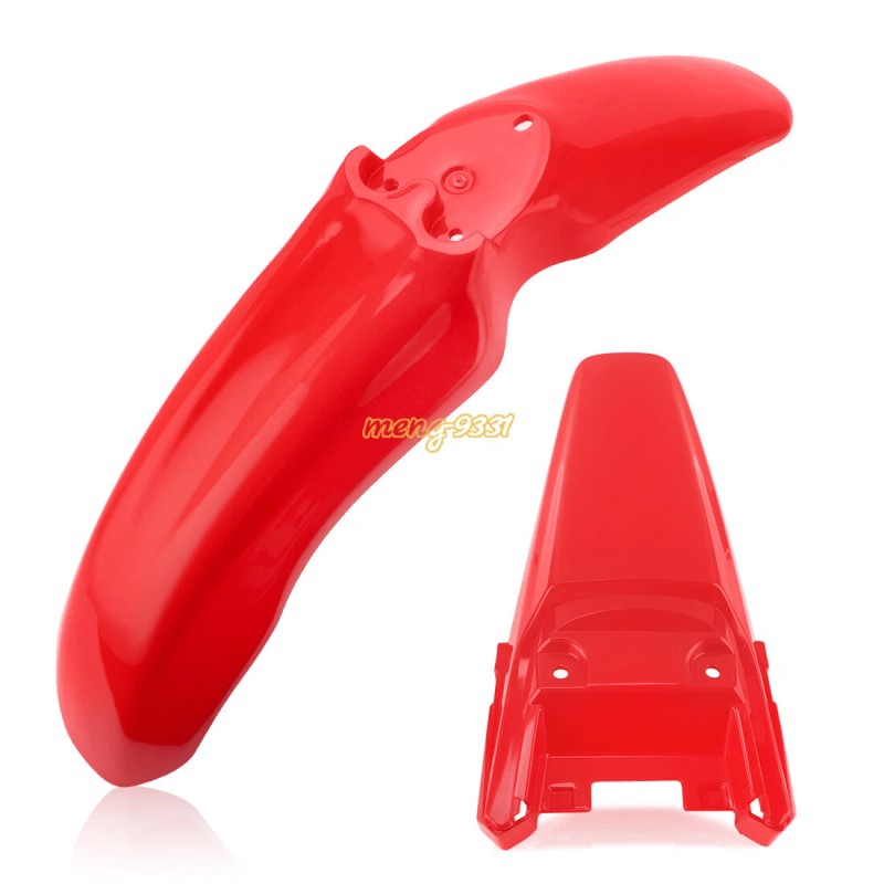 M MATI Red Plastic Mud Guard for 2004-2008 Honda CRF80F