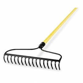 Westward Fiberglass Bow Rake 3 in. Tines
