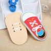 Wooden Learn to Tie Your Own Shoes Threading Lacing Shoes