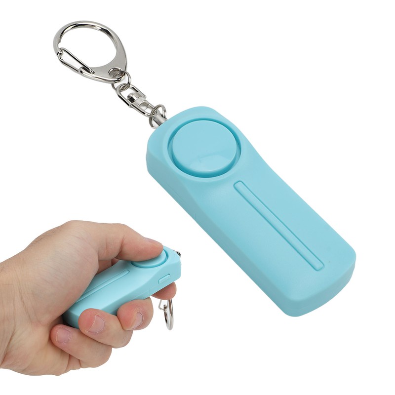 Mini Personal Alarm Keychain with 130dB Loud Siren Safety Self