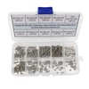 HVAZI #6-32 UNC Stainless Steel Phillips Flat Head Machine Screws