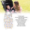Baby Carriage Cushion Body Support Special Shaped Reduce Fatigue Washable