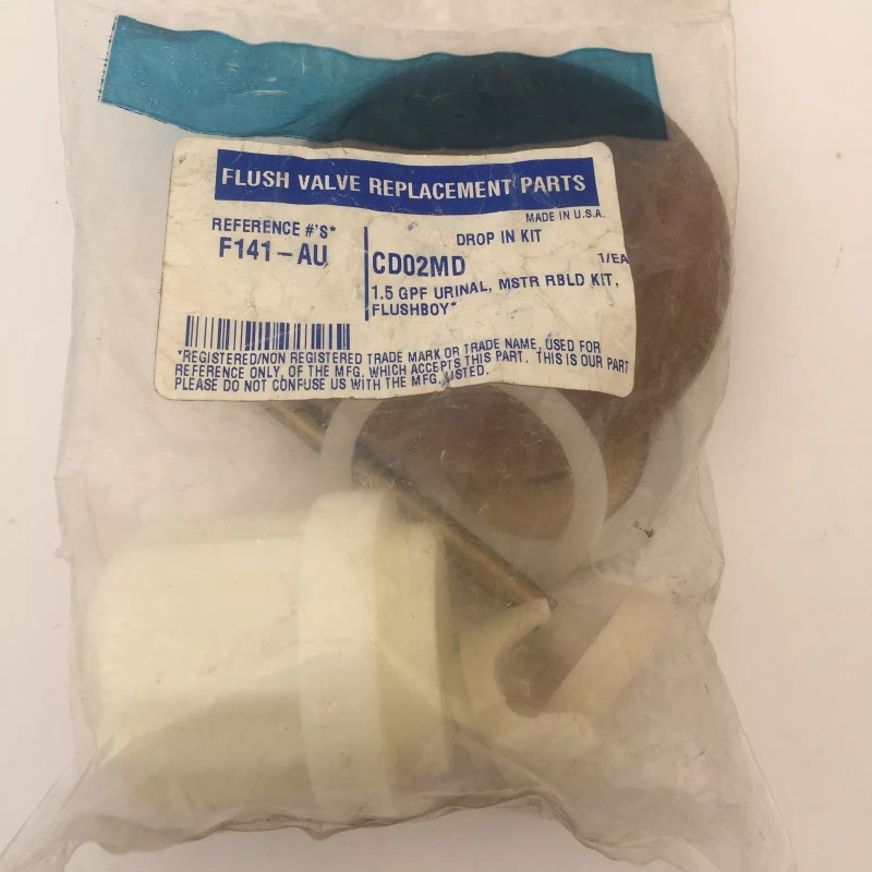 COYNE DELANY F141-AU1.5 GPF FLUSH VALVE URINAL REPLECEMENT KIT-CD02MD -