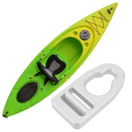 YINETTECH 2pcs Kayak Seats Clips Strap Aluminum Buckle Clip Compatible with Lifetime Compatible with Emotion Style Button Type Seat Straps for 22-24mm Strap