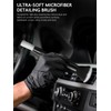 Fantasticlean 9PCS Car Interior Detailing Set, Microfiber Cloth & Applicator,