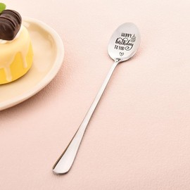 Best Friend Birthday Gifts for Bestie Birthday Present for Daughter Son from Mum Dad Happy Birthday to You Spoon for Sister Brother Birthday Gift for Wife Fiancee Bday Gifts for Husband Fiance