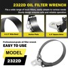 E-cowlboy 2322D Heavy-Duty Oil Filter Wrench, 5-1/4" to 5-3/4" Diameter