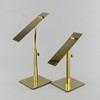 IML Gold Stainless Steel Adjustable Shoe Display Stand Holder