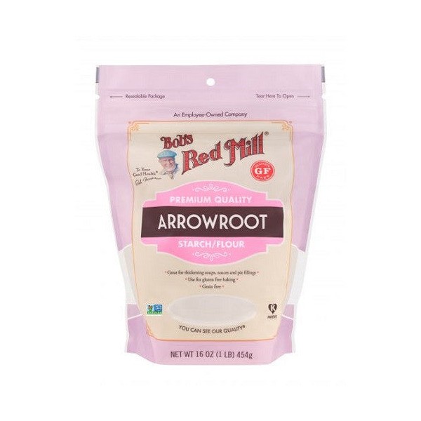 Bob's Red Mill Premium Quality Arrowroot Starch/Flour 454g