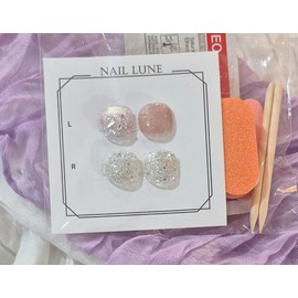 Big toenail pedi art bling bling wedding?Handmade Nail Tips - I agree to the required reading (exchange, refund, shipping) / 엄지발톱 패디아트 블링블링 웨딩? 수제네일팁 - 필독사항(교환환불,발송)동의합니다