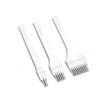 Punch Tool Set for Leather White Steel 2/5/10 Prong Leather