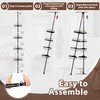 Corner Shower Caddy Tension Pole - Heavy Duty Floor to