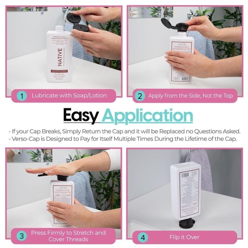 Empty Pump Bottles (Black, Small)