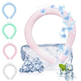 Ice Neck Ring, Cool Neck Ring, 28°C, New in 2024, Cooling, PCM Material, Summer, Cooling, Refreshing, Naturally Freezing, Heat Prevention, Cooling Tube, Cooling, Heatstroke Prevention, Long Lasting,