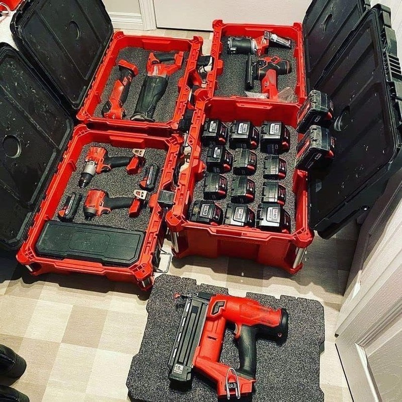 Kaizen Insert Compatible with Milwaukee Packout 48-22-8431 | Foam Inserts