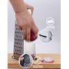 Kaishun Cheese Grater, Box Grater for Cheese Stainless steel Vegetable