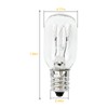 WE4M305 Dryer Replacement Bulbs Fits for GE/General Electric -120V 15W,