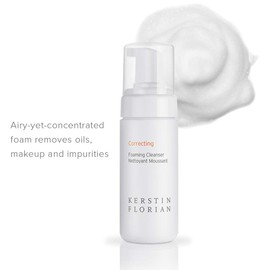Kerstin Florian Correcting Foaming Cleanser, Salicylic Acid & BHA Deep Cleaning Face Wash (3.4 fl oz)