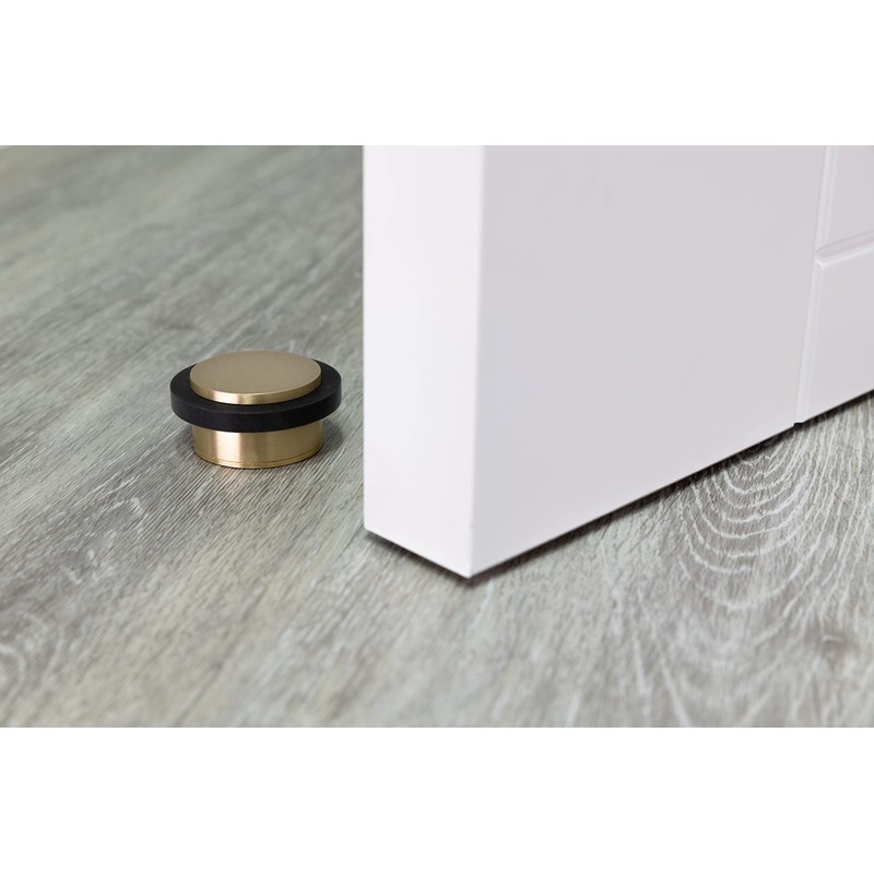 EVI | Adhesive Doorstop | 1.37'' X 0.8'' | Threaded