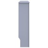vidaXL Radiator Cover Anthracite 44.1"x17.5"x31.9" MDF