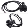 Motorcycle Handlebar Switch, 7/8" 22mm 12V 16A CNC Aluminum Alloy