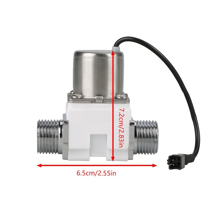 Pulse Solenoid Valve, Water Control Valve 1/2" DC 4.5V for