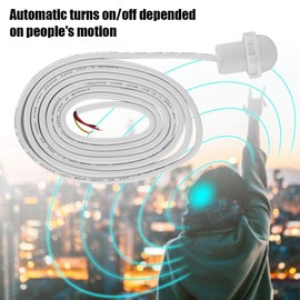 DC5-24V Motion Sensor Switch, Occupancy Sensor Switch Infrared Human Body Induction Motion Sensor Switch for Corridors Bathrooms