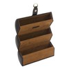 Friedrich 23, spectacle roll, for 3 glasses, with push button,