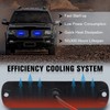 DIBMS LED Emergency Strobe Lights Bar 8x Blue 6 LED