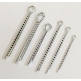 stir-plate Cotter Keys – 10 pcs High Quality Corrosion Resistant 304 Stainless 3/32” X 1-1/2” Cotter Pins, Assorted, Silver