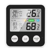 High Precision Magnetic Thermometer Hygrometer Digital Thermo-Hygrometer with LCD Screen