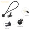 15 Pcs Bungee Cord Ball Ties Elasticated Shock Tarp Rope