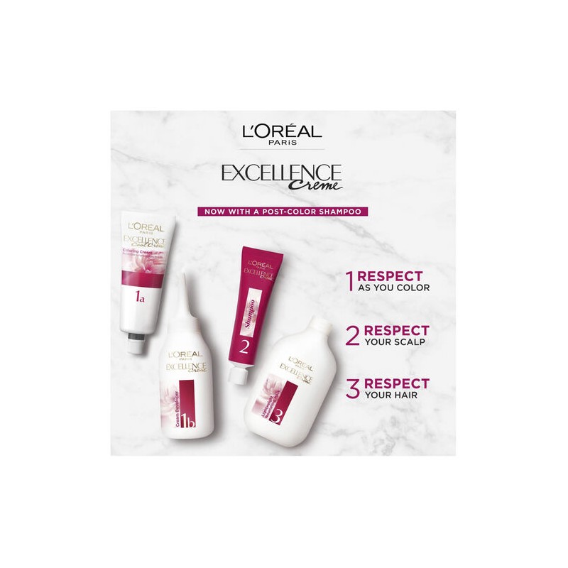 L'Oreal Excell 6.54 Light Mahogany Copper Brown