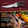 Heavy Duty Poultry Shears | Food Grade Stainless Steel Scissors