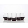 Stemless Wine Glasses - Unbreakable Shatterproof BPA Free Plastic Tritan