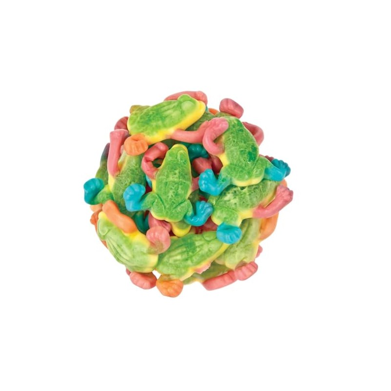 Bayside Candy Gummi Rainforest Frogs - Gummy Frogs (1LB)