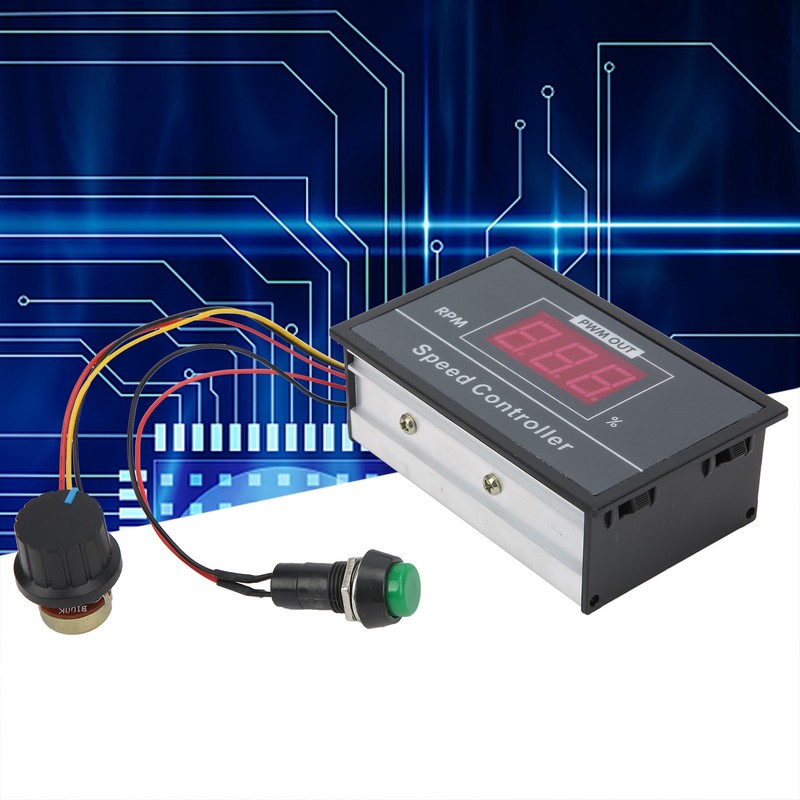 PWM DC Motor Speed Regulator 6V 12V 24V 48V Stepless