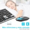 Teclado y Mouse Español Inalámbrico, Kit Teclado Y Mouse Bluetooth