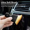 4 PCS Car Detailing Brush Set for Cleaning Interior or