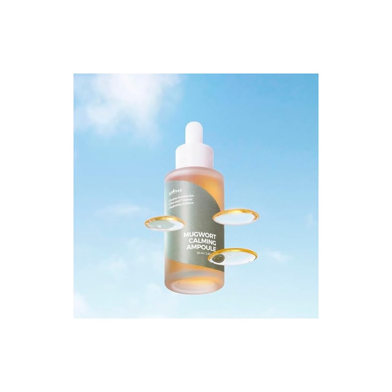 ISNTREE Ampolla Facial Mugwort Calming Ampoule - Coreana con Artemisa