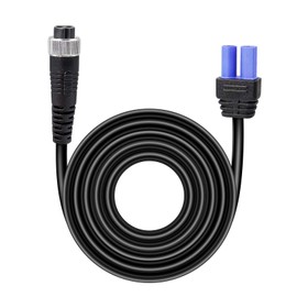 5FT Battery Power Cable, EC5 Connector Cable to GX15 Female Connector for Daiwa Shimano Force Master Electric Reel Power Cord