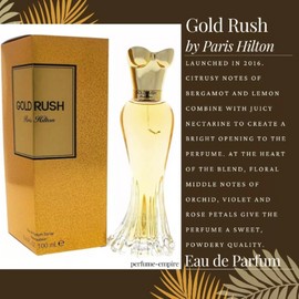 Gold Rush by Paris Hilton perfume for her EDP 3.3 / 3.4 oz New in Box 608940565056