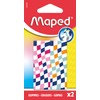 Maped CHECKERBOARD - Set di 2 gomme per la scuola