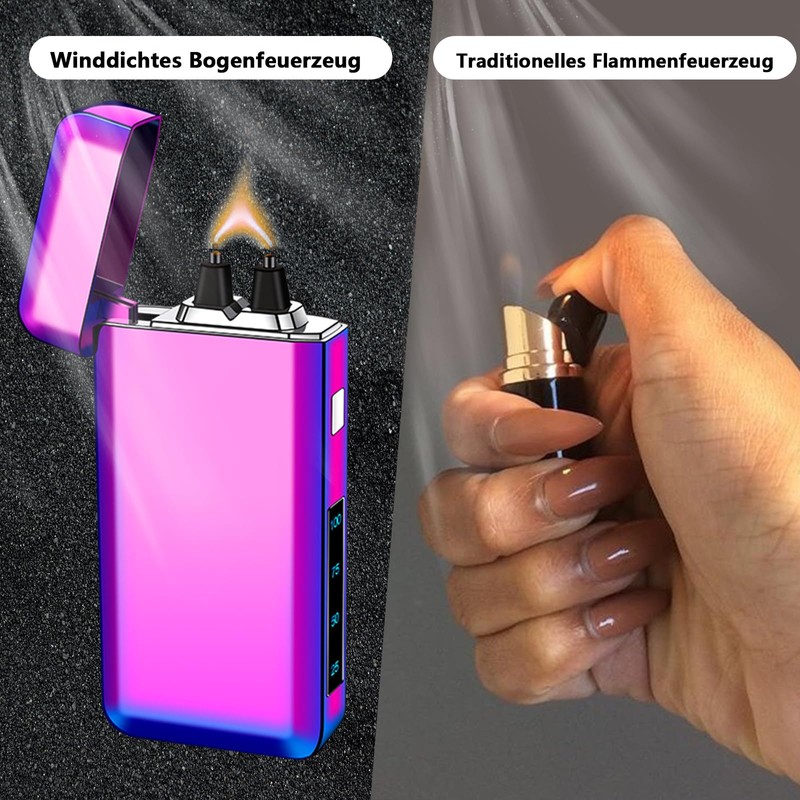YOZWOO Electric Lighter Type-C Rechargeable Lighter Plasma Lighter High Power