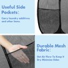 DUCOO Pop Up Hamper, 1 PCS Mesh Pop Up Laundry
