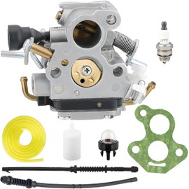 506450501 Carburetor Tune Up Kits Compatible with Husqvarna 435 440 435E 440E 135 135E 140E 140, for Jonsered CS2240 CS2240S CS410 Chainsaw Parts Carb Replaces Zama C1T-EL41 C1T-EL41A