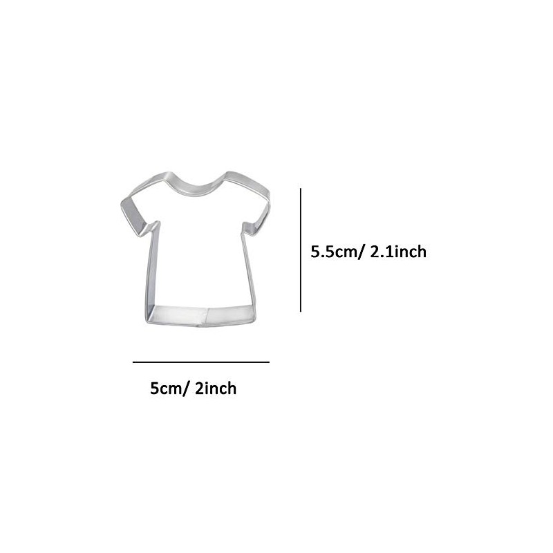 WJSYSHOP Baby Skirt Shirt Shape Cookie Cutter
