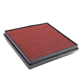Auto Dynasty Compatible with Buick Verano 2.0T / Chevy Cruze 1.8L Reusable & Washable Replacement High Flow Drop-in Air Filter (Red)