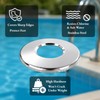 AUNMAS 2 Pack Pool Ladder Escutcheon Plates for 4.3cm Ladder